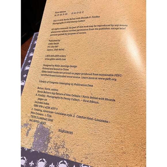 New Orleans Cookbook Lot of (2)‎ Kevin Belton TOM FITZMORRIS - Picture 8 of 8